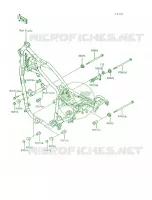 Frame Fittings pour Kawasaki Vulcan 750