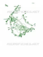 Frame pour Kawasaki Vulcan 750