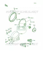 Headlights pour Kawasaki Vulcan 750
