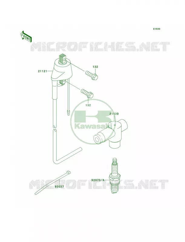 Ignition System Kawasaki MOTOS 220 2004 KDX220R  KDX220-A11