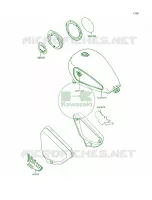 DecalsRedRed pour Kawasaki Vulcan 750