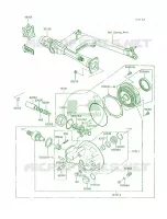 Drive ShaftFinal Gear pour Kawasaki Vulcan 750