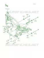 Frame Fittings pour Kawasaki Vulcan 750