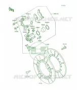 Front Brake pour Kawasaki Vulcan 750