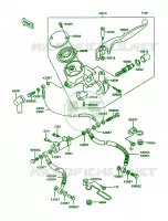 Front Master Cylinder pour Kawasaki Vulcan 750