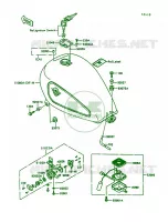 Fuel Tank pour Kawasaki Vulcan 750