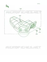 Seat pour Kawasaki Vulcan 750