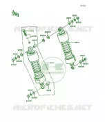 SuspensionShock Absorber pour Kawasaki Vulcan 750