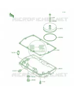 Breather CoverOil Pan pour Kawasaki Vulcan 500