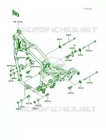Frame Fittings pour Kawasaki Vulcan 750