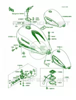Fuel Tank pour Kawasaki Vulcan 750