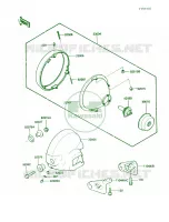 Headlights pour Kawasaki Vulcan 750
