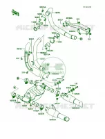 Mufflers pour Kawasaki Vulcan 750