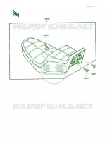 Seat pour Kawasaki Vulcan 750