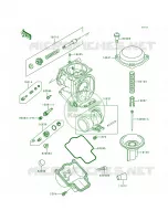 Carburetor Parts pour Kawasaki Ninja ZX-9R