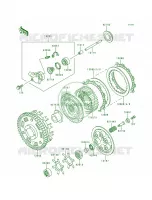 Clutch pour Kawasaki Ninja ZX-9R