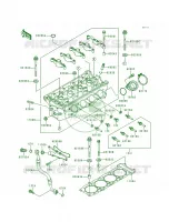 Cylinder Head pour Kawasaki Ninja ZX-9R