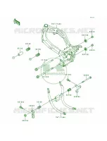 Frame Fittings pour Kawasaki Ninja ZX-9R
