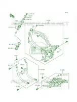 Frame pour Kawasaki Ninja ZX-9R
