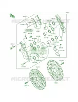 Front Brake pour Kawasaki Ninja ZX-9R