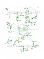 Front Master Cylinder pour Kawasaki Ninja ZX-9R