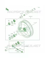 Front Wheel pour Kawasaki Ninja ZX-9R