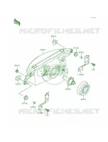 Headlights pour Kawasaki Ninja ZX-9R