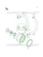 Oil Cooler pour Kawasaki Ninja ZX-9R