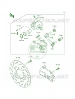 Rear Brake pour Kawasaki Ninja ZX-9R