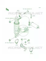 Shock Absorbers pour Kawasaki Ninja ZX-9R