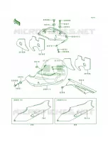 Side CoversChain Cover pour Kawasaki Ninja ZX-9R