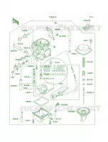 Carburetor pour Kawasaki KLX300R