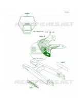 DecalsKLX300 A4 pour Kawasaki KLX300R