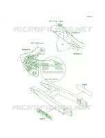 DecalsKLX300 A5 pour Kawasaki KLX300R