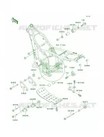 Frame Fittings pour Kawasaki KLX300R