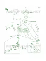 Fuel Tank pour Kawasaki KLX300R