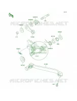 Gear Change Mechanism pour Kawasaki KLX300R