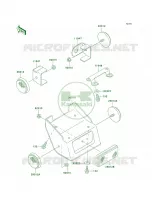 Reflectors pour Kawasaki KLX300R