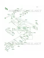 Swingarm pour Kawasaki KLX300R
