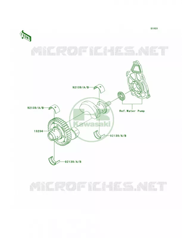Balancer Kawasaki MOTOS 650 2014 ER-6n  ER650EEF