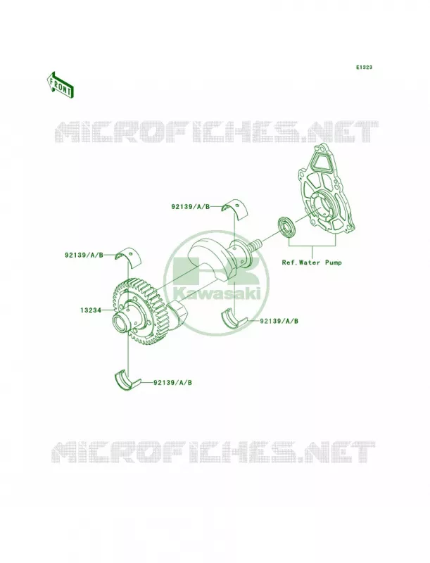 Balancer Kawasaki MOTOS 650 2012 ER-6n   ER650ECF