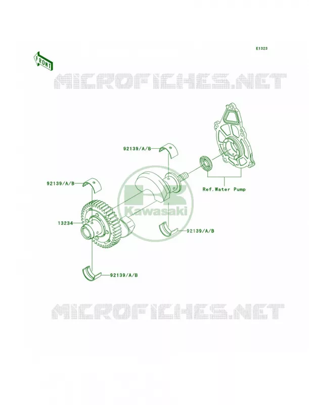Balancer Kawasaki MOTOS 650 2009 ER-6n   ER650C9F