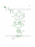 CylinderPistons pour Kawasaki KLX300R