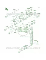 Rear Suspension pour Kawasaki KLX300R