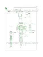 Shock Absorbers pour Kawasaki KLX300R