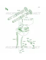 CamshaftsTensioner pour Kawasaki Z750 