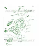 Air Cleaner pour Kawasaki ER-6n 
