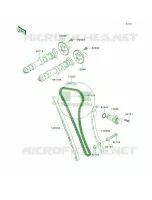 CamshaftsTensioner pour Kawasaki ER-6n 