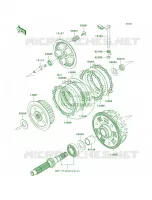 Clutch pour Kawasaki ER-6n 