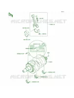 Crankshaft pour Kawasaki ER-6n 